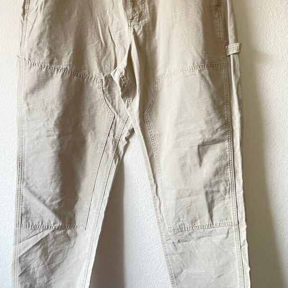 NEW Abercrombie and fitch men’s carpenter‎ utility work pants size 36x32 - Picture 3 of 7